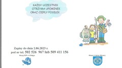 Zaproszenie na zawody wędkarskie dla dzieci.