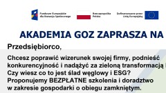Akademia GOZ zaprasza na spotkanie.