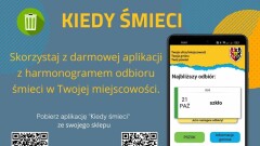 Aplikacja "Kiedy śmieci".