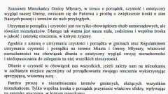 Utrzymanie porządku i czystości