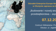 Szkolenie pt. „Budowanie i rozwój strategii eksportowej przedsiębiorstwa – aspekty praktyczne"