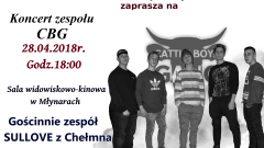 Koncert zespołu CBG