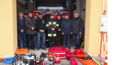 Ochotnicze Straże Pożarne z terenu Gminy Młynary otrzymały nowy sprzęt strażacki