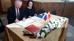 Wizyta delegacji z Młynar w Ladushkin