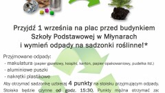 Akcja ekologiczna "Drzewko za odpad"