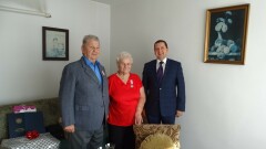 Wręczenie medali za długoletnie pożycie małżeńskie