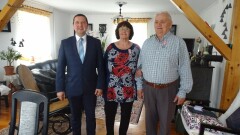 Wręczenie medali za długoletnie pożycie małżeńskie