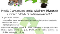Akcja ekologiczna "Drzewko za odpad"