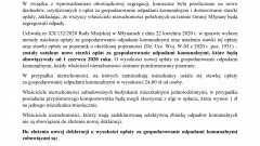 Informacja o obowiązkowej segregacji
