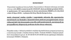 Komunikat WIORiN w Olsztynie