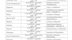 Terminy zebrań sołeckich