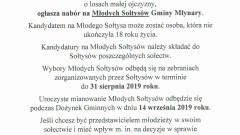 Nabór na Młodych Sołtysów Gminy Młynary