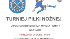 Turniej o Puchar Burmistrza Miasta i Gminy Młynary