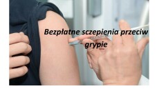 Bezpłatne szczepienia przeciw grypie dla osób po 75 roku życia.