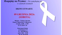 Drzwi otwarte.