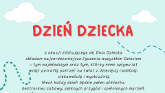 Dzień Dziecka.