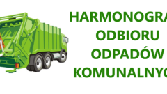 HARMONOGRAM  ODBIORU ODPADÓW KOMUNALNYCH NA MAJ 2022    
