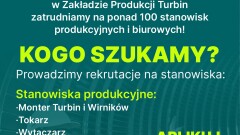 Informacja o możliwości zatrudnienia na rekrutowanych stanowiskach.