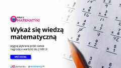 Konkurs matematyczny.