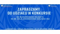 Konkurs na Młodzieżowego Delegata RP.