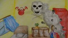 Konkurs plastyczny pt. "Ciche zatruwanie to czadu działanie" - eliminacje gminne rozstrzygnięte