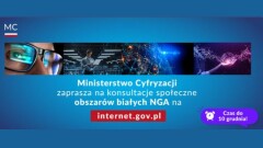 Konsultacje społeczne obszarów białych NGA - w zakresie internetu szerokopasmowego 