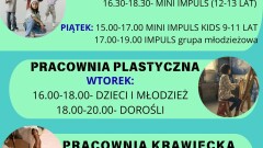 Oferta zajęć stałych w Ośrodku Kultury na rok 2025/2026
