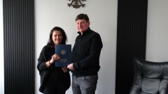 Podpisano umowę na realizację zadania pn. "Termomodernizacja budynku Ośrodka Kultury w Młynarach".