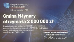 Rządowe wsparcie na przebudowę dróg w trzech miejscowościach Gminy Młynary