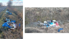 Sprawca podrzucenia odpadów na drodze powiatowej ustalony