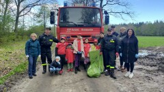 Sprzątamy Polskie Lasy w Nadleśnictwie Zaporowo.