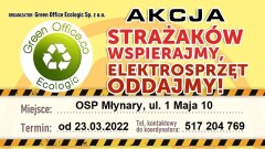 Strażaków wspierajmy - elektrosprzęt oddajmy.