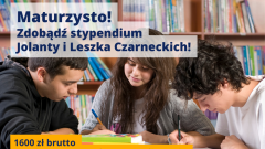 Stypendia dla maturzystów.