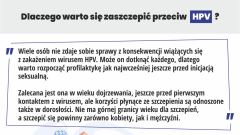 Szczepienia przeciwko wirusowi HPV.