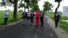 Uroczyste otwarcie drogi powiatowej Zastawno-Kwietnik.