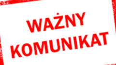 Ważny komunikat!!!