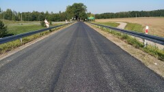 Wykonano nakładkę od zjazdu z węzła Błudowo w kierunku m. Włóczyska.