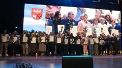 Sołtys Sołectwa Kwietnik wyróżniona podczas Samorządowego Forum Sołtysów.