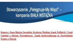 Wywiady ze specjalistami pracującymi w obszarze przeciwdziałania przemocy, przeprowadzone w ramach kampanii „Biała Wstążka”