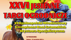 XXVI Jesienne targi ogrodnicze 11-12 września 2021 r. Stare Pole