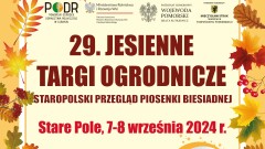 Zaproszenie na targi ogrodnicze.