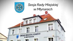 Zawiadomienie o zwyczajnej Sesji Rady Miejskiej w Młynarach.