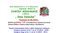Zawody Wędkarskie z okazji Dnia Dziecka.