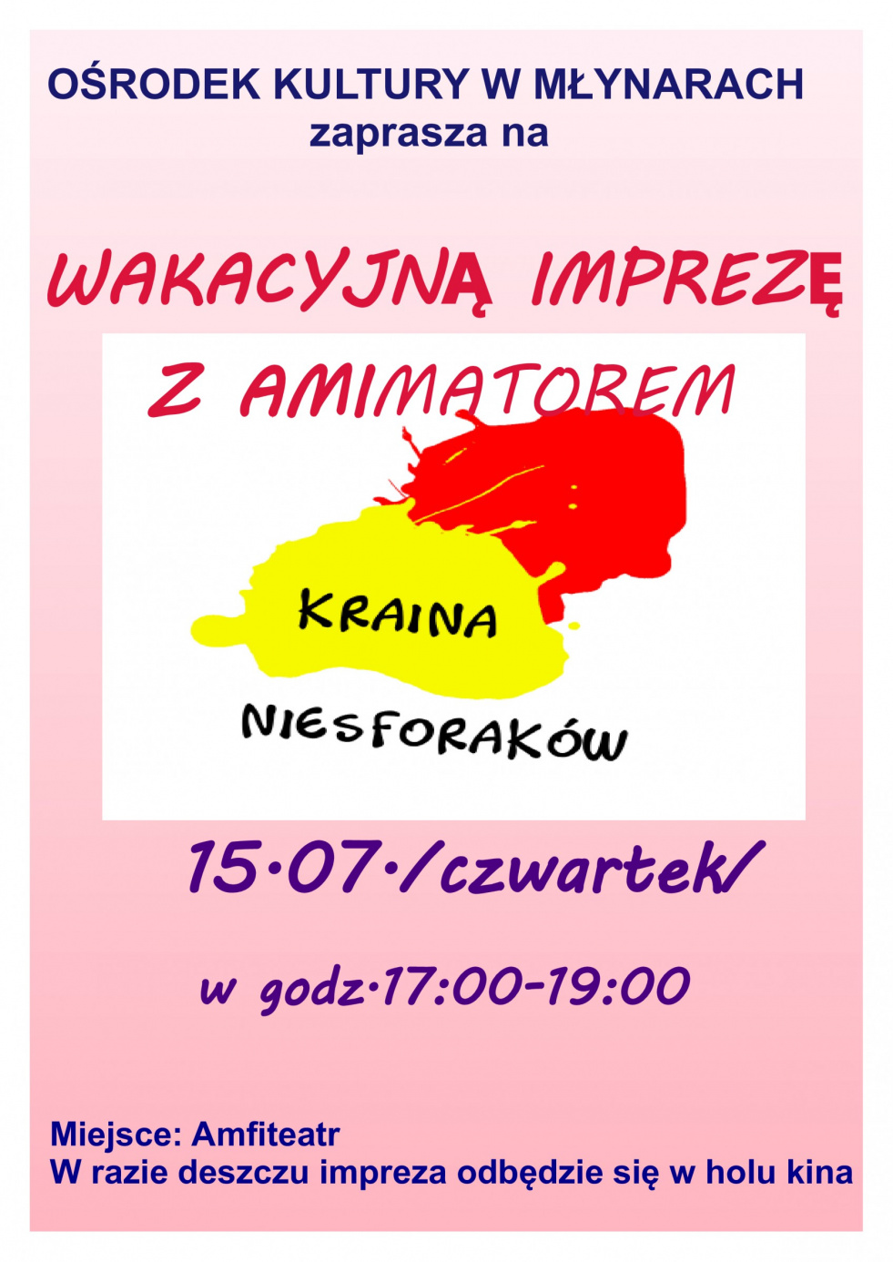 Wakacyjna impreza z animatorem 