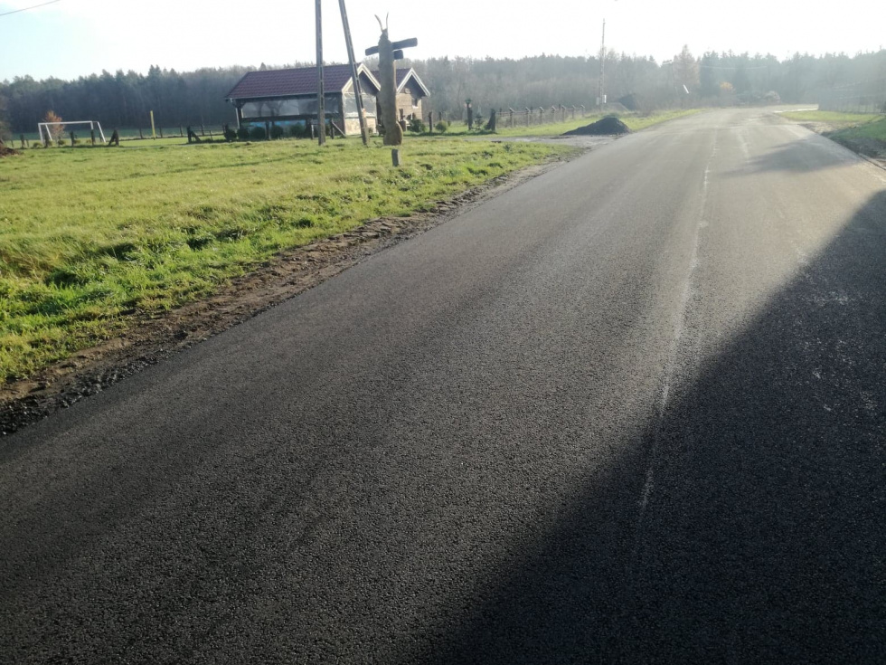 Poprawa stanu dróg powiatowych na terenie Gminy Młynary