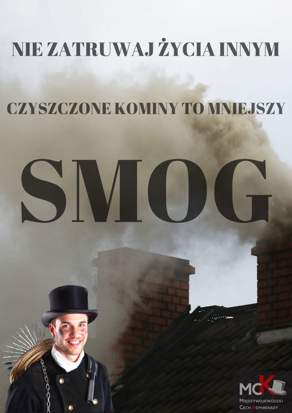 Kampania społeczna "Czyszczone kominy to mniejszy smog"