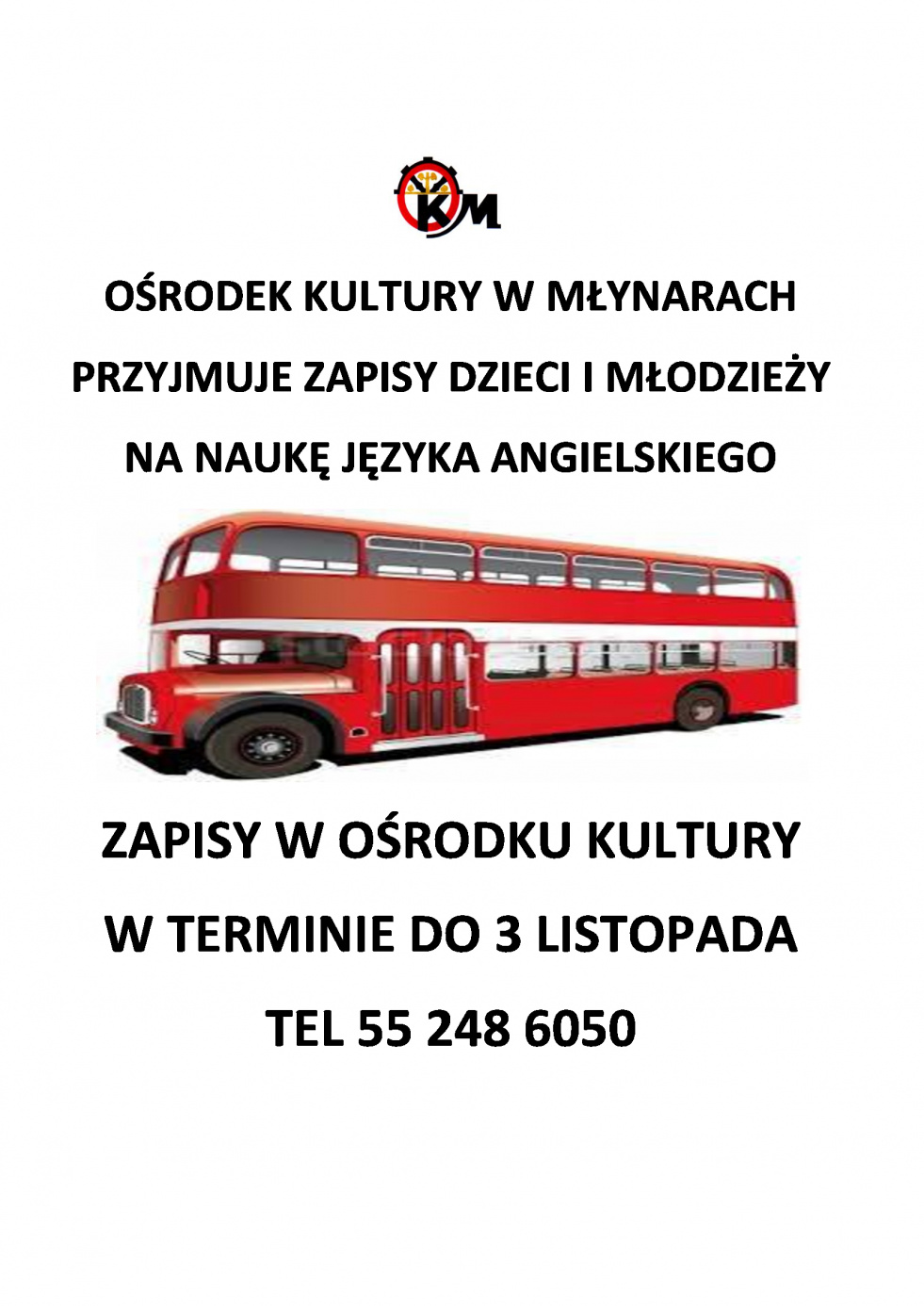 ZAPISY NA NAUKĘ JĘZYKA ANGIELSKIEGO