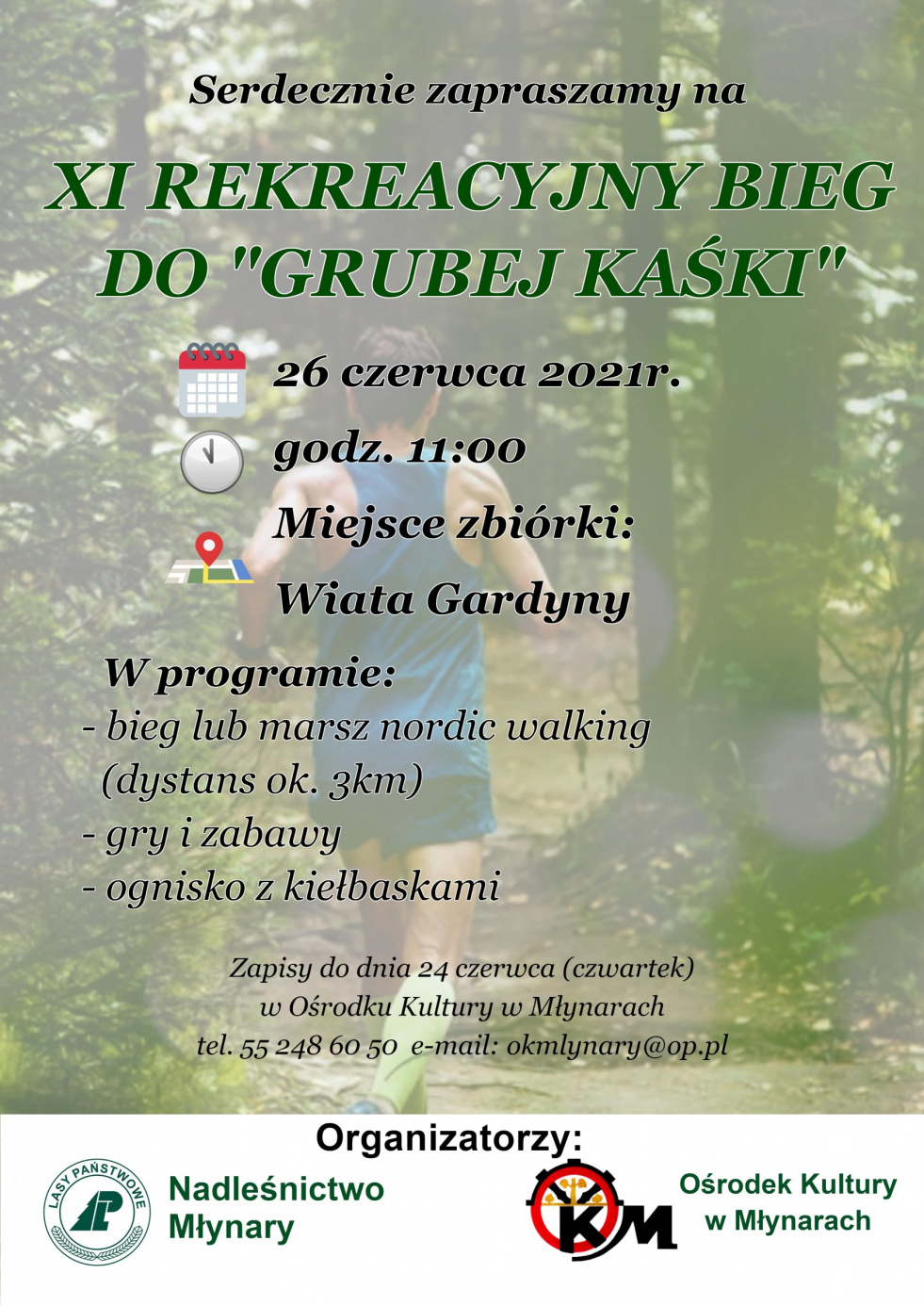 XI Rekreacyjny Bieg do "Grubej Kaśki"