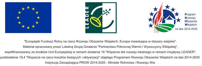 Uruchomiono kolejne środki w ramach LGD „Partnerstwo Północnej Warmii i Wysoczyzny Elbląskiej”