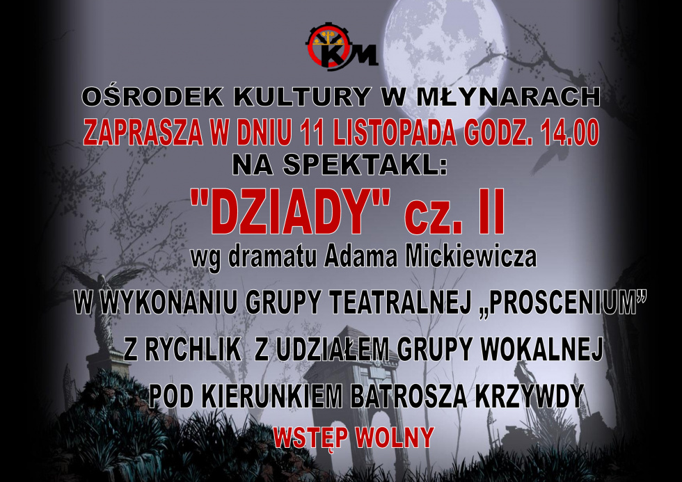 11 LISTOPADA ŚWIĘTO NIEPODLEGŁOŚCI- ZAPRASZAMY